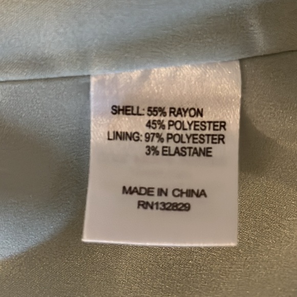 Mint colored belted boatneck with adjustable ties mini dress by Camila Coelho - Picture 12 of 12